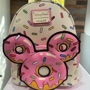 Disney eats Sprinkle Donut Backpack - ears